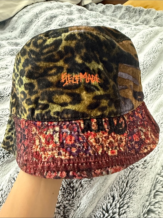 Accessories - SELF-MADE Leopard & Patchwork Bucket Hat